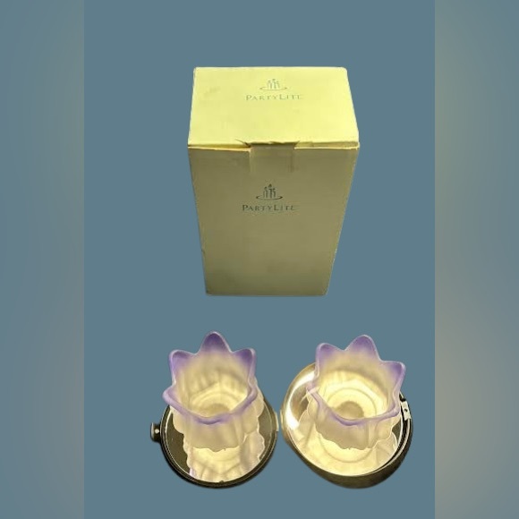 Party Lite Purple Tulip Pegutes - Picture 13 of 13